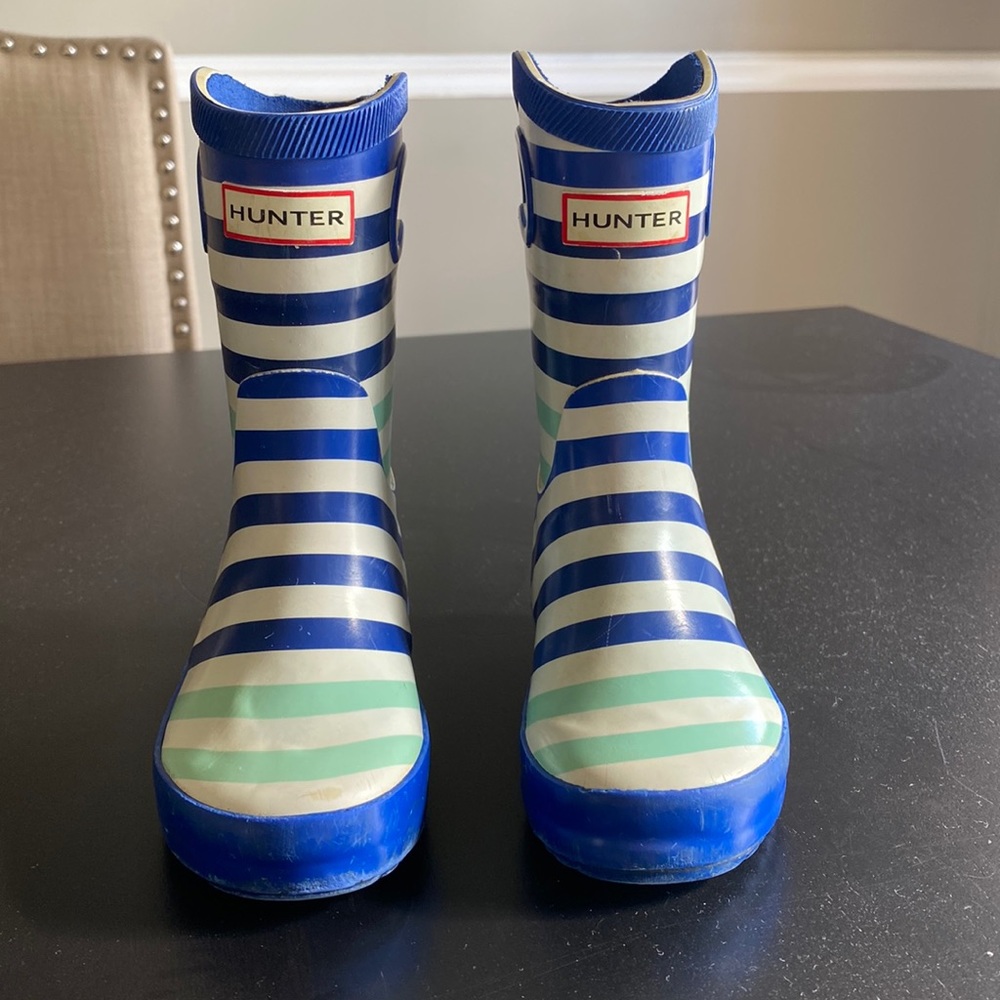 HUNTER RAIN BOOTS, TODDLER SZ 7